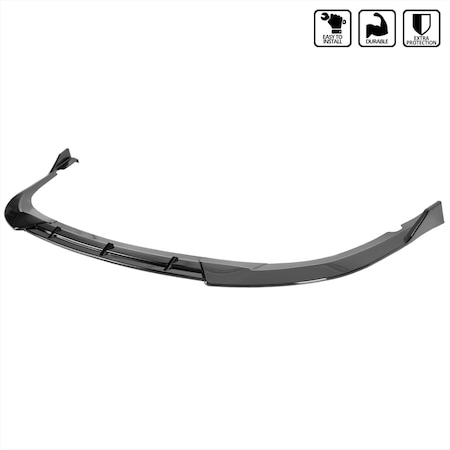 Spec-D Tuning SX FRONT BUMPER LIP - GLOSSY BLACK LPF-OPM16SXGB-PQ